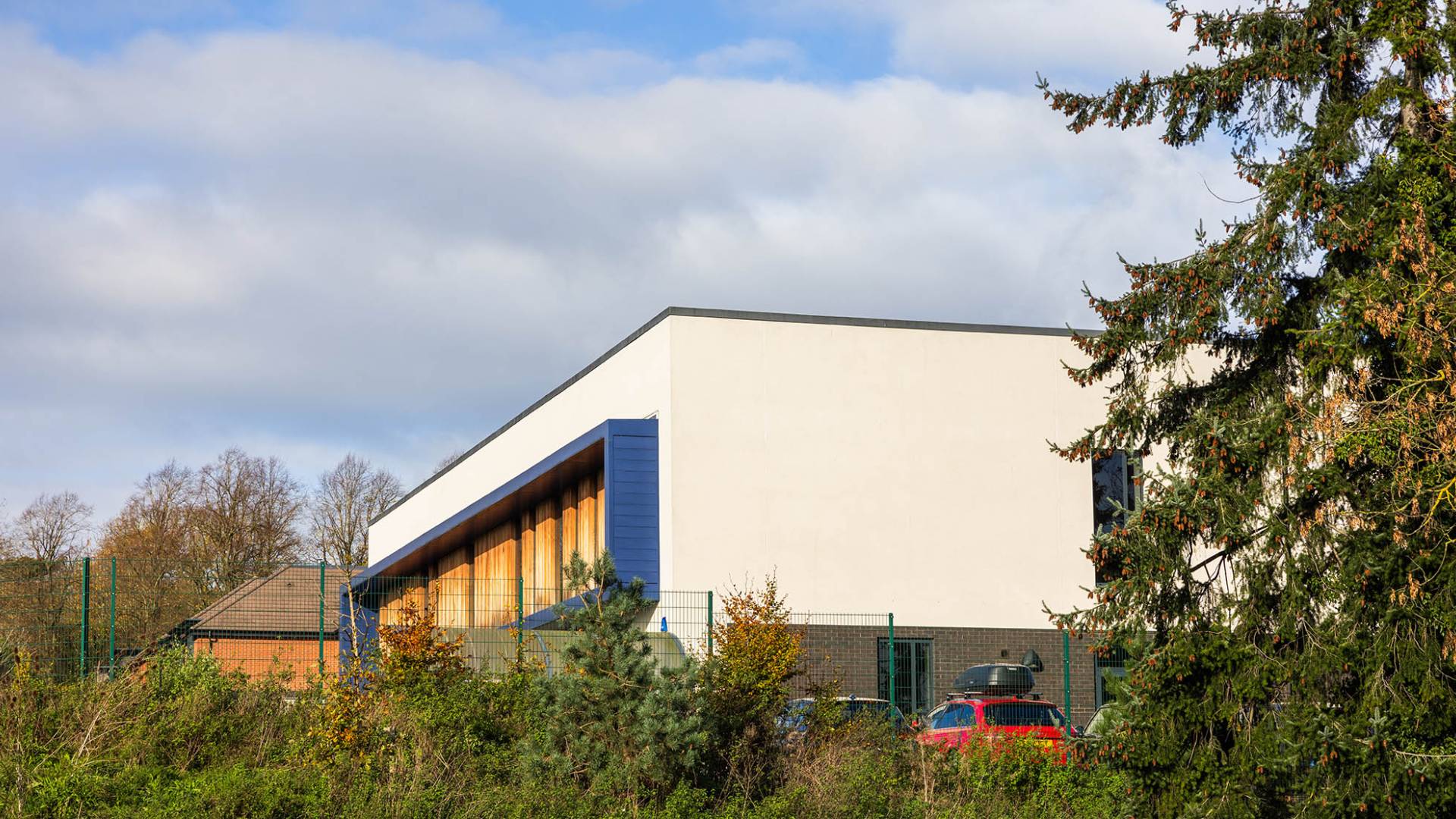 Police station exterior